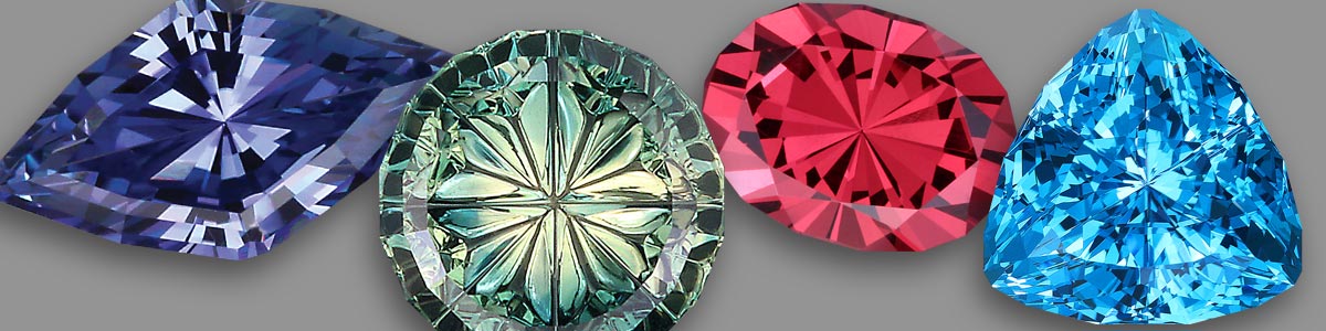 Different gem cuts have different amounts of sparkle, brilliance, scintillation and dispersion