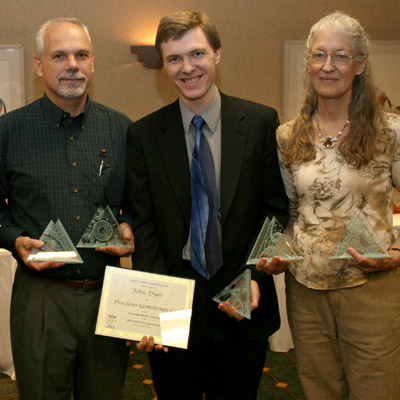 AGTA Spectrum award won by John Dyer