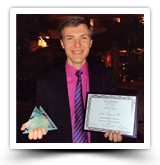John wins 2009 AGTA awards