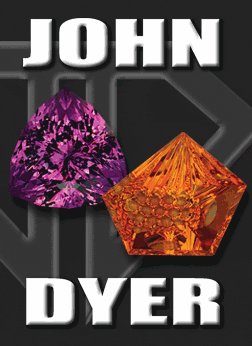 John Dyer custom cut gemstone gif