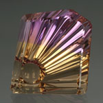 Ametrine gemstone