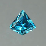 Blue Zircon gemstone