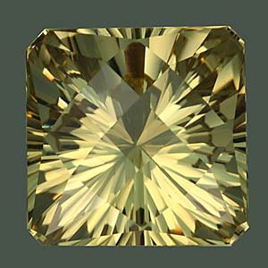 Lime Citrine gemstone