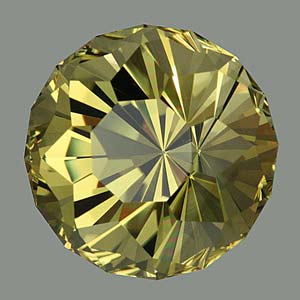 Lime Citrine gemstone