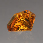 Orange Tourmaline gemstone