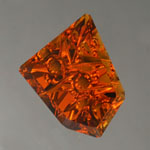 Orange Tourmaline gemstone