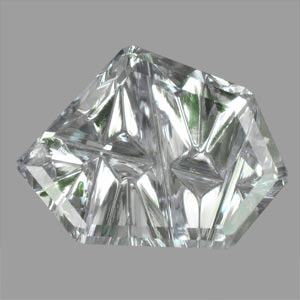 Light Green Montana Sapphire gemstone