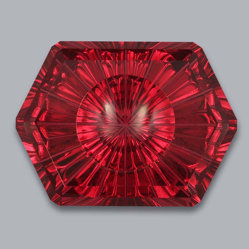 Large Red Spinel AGTA Award Winner by John Dyer