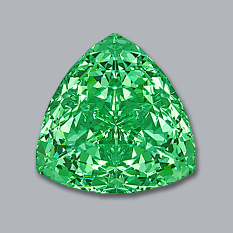 Award Winner Tsavorite Garnet cut by John Dyer