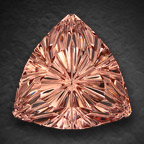 Award winning morganite cut by John Dyer