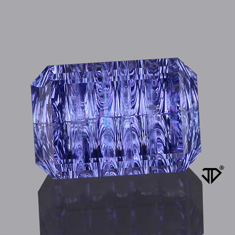 blue sapphire deep concave cut 1.67 cts