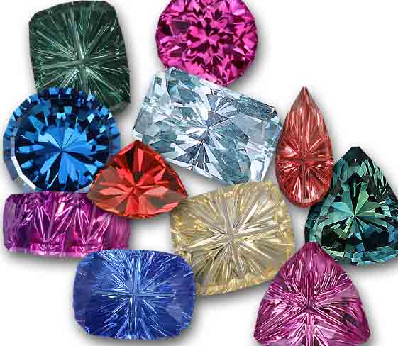 Sapphires of all colors with high quality cuts