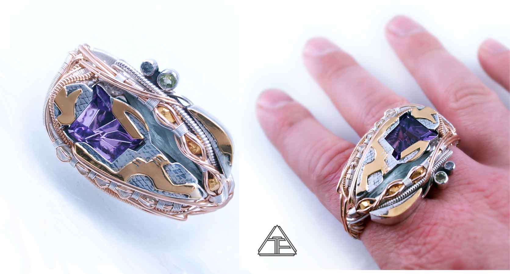 Buddy Austin Dwarves Ring Amethyst