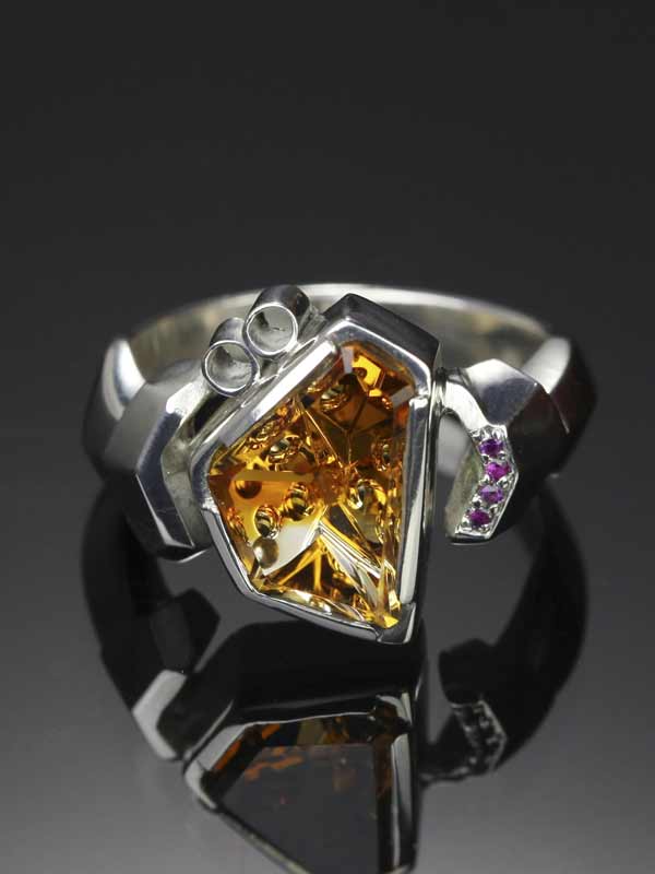 Citrine Ring By Sara Williamson