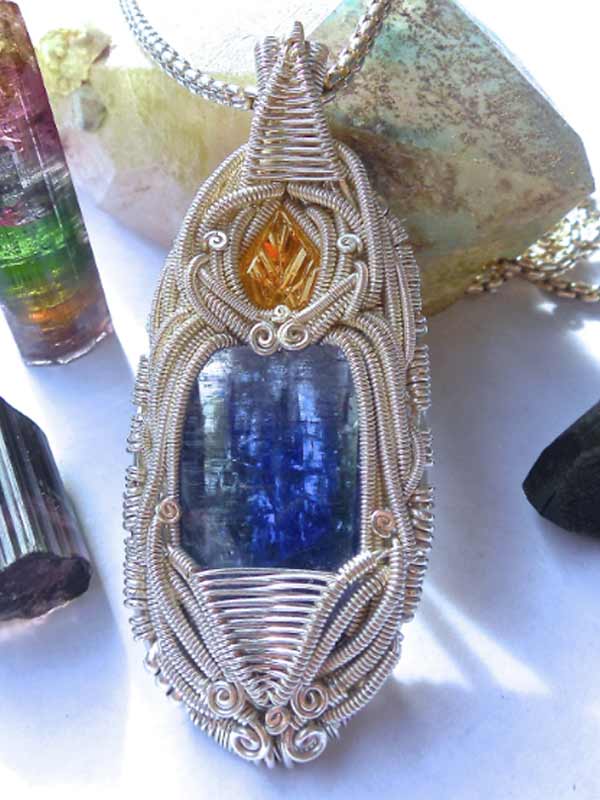 Scott Maller Wire Wrap with John Dyer Citrine