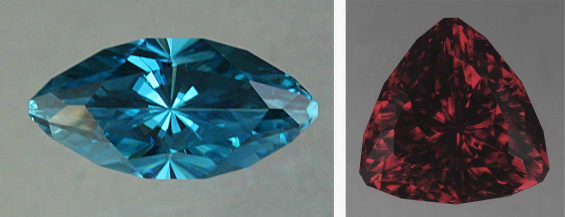 Blue Zircon is always heated to achieve its color.