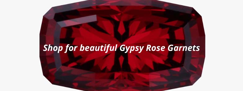 Gypsy Rose Garnet for sale, buy precison cut garnets in our online catalog