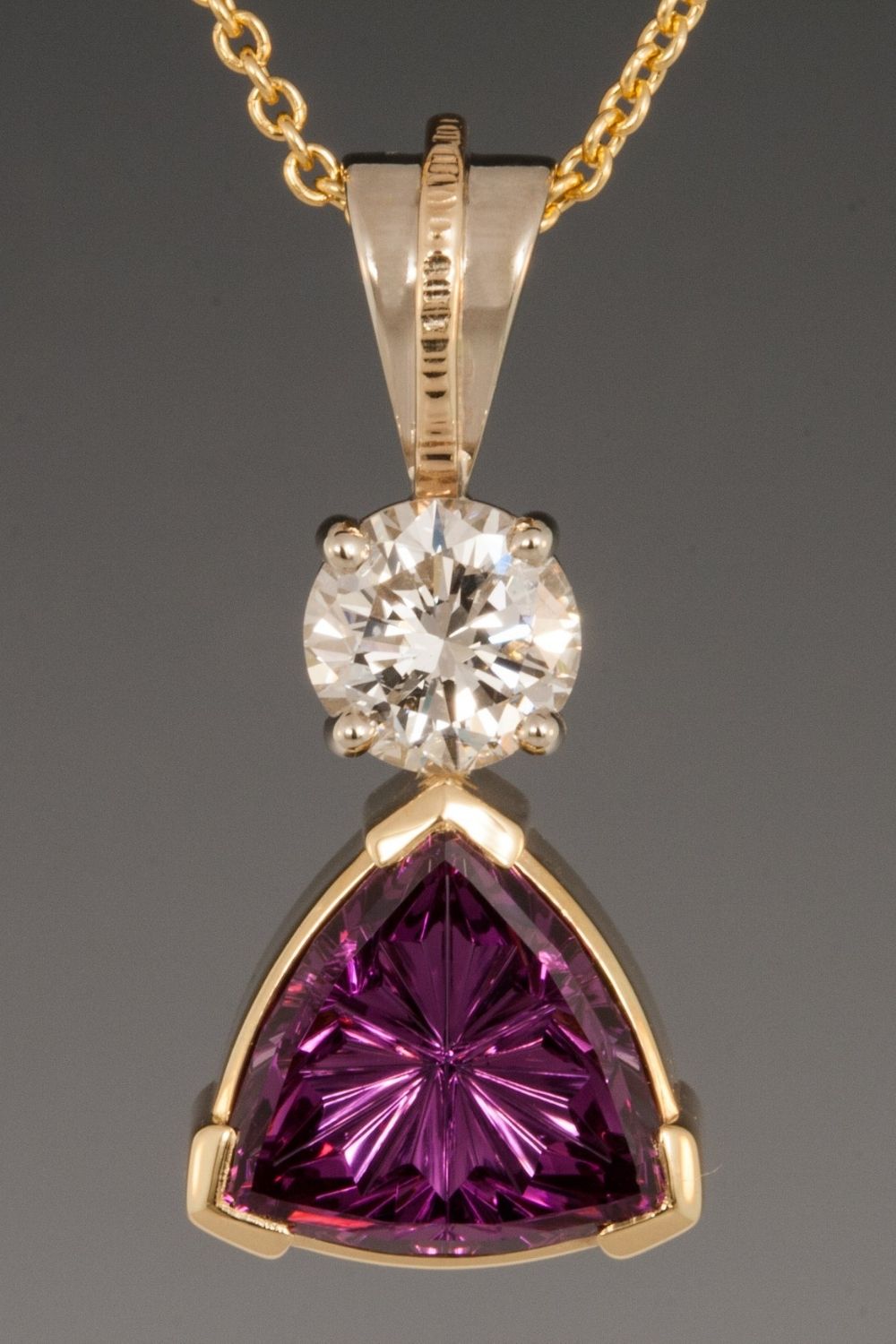 Mahenge Garnet Pendant by Lauri Donovan