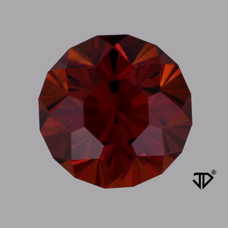 Red Mali Garnet Cut by John Dyer and Co.