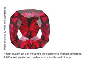 Cushion Cut Spinel by John Dyer