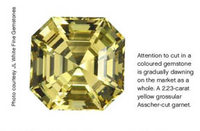 Yellow Garnet by John Dyer Gems