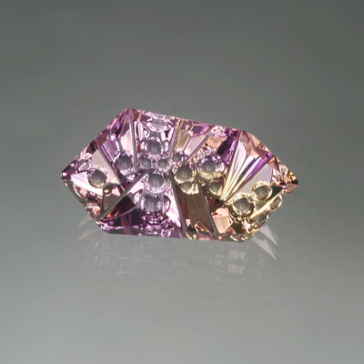  Ametrine gemstone
