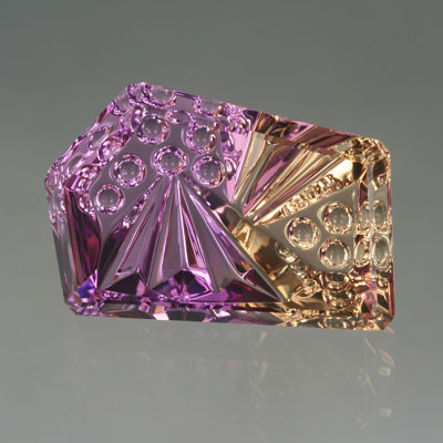 Ametrine gemstone