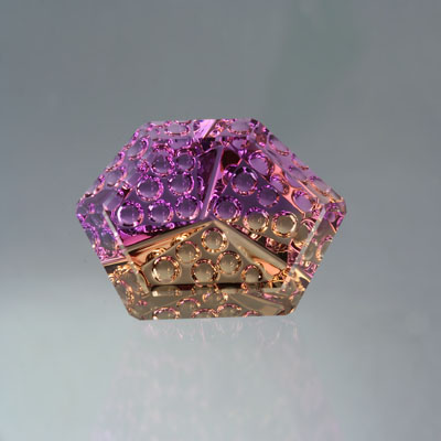  Ametrine gemstone