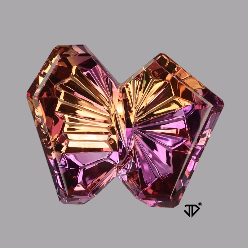 Ametrine gemstone