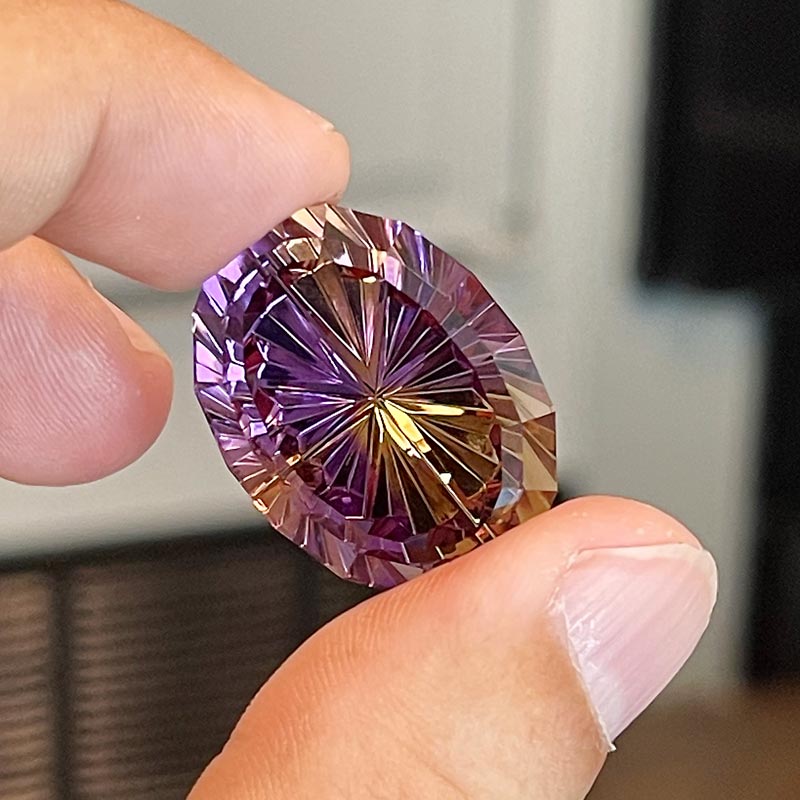 Bolivian Ametrine view 3