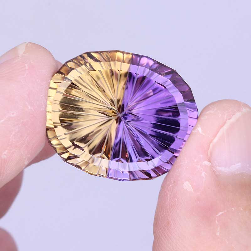 Bolivian Ametrine view 3