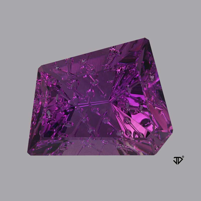 Amethyst gemstone
