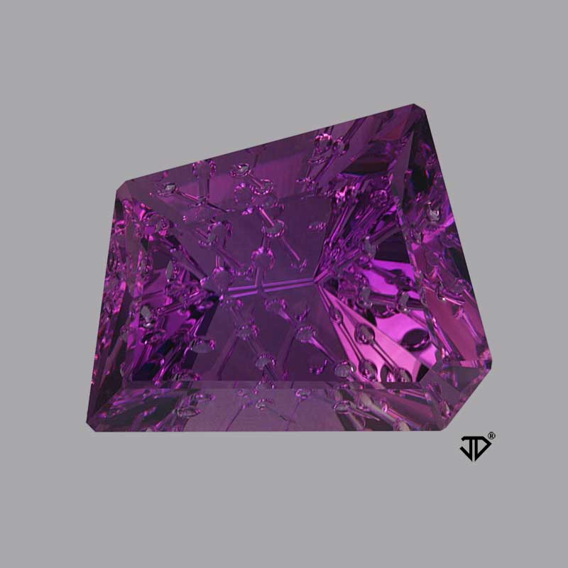 Amethyst gemstone