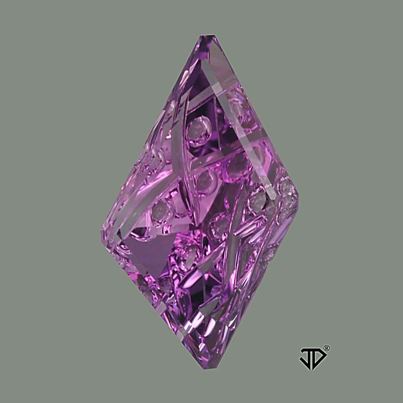 Amethyst gemstone