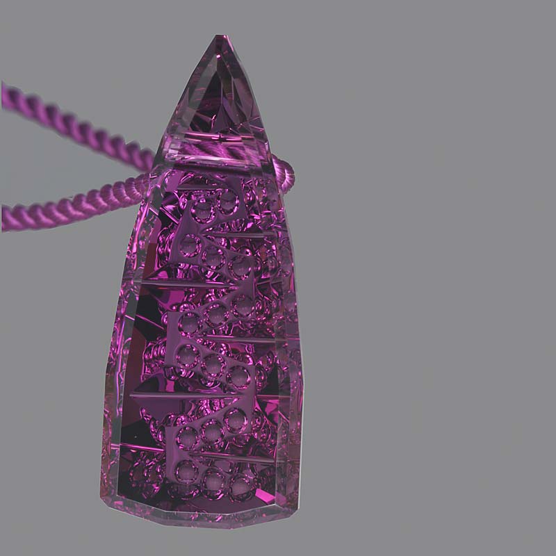  Amethyst gemstone