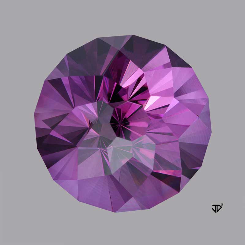 Amethyst gemstone