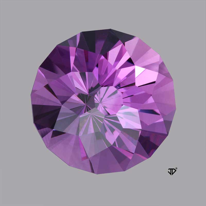 Amethyst gemstone