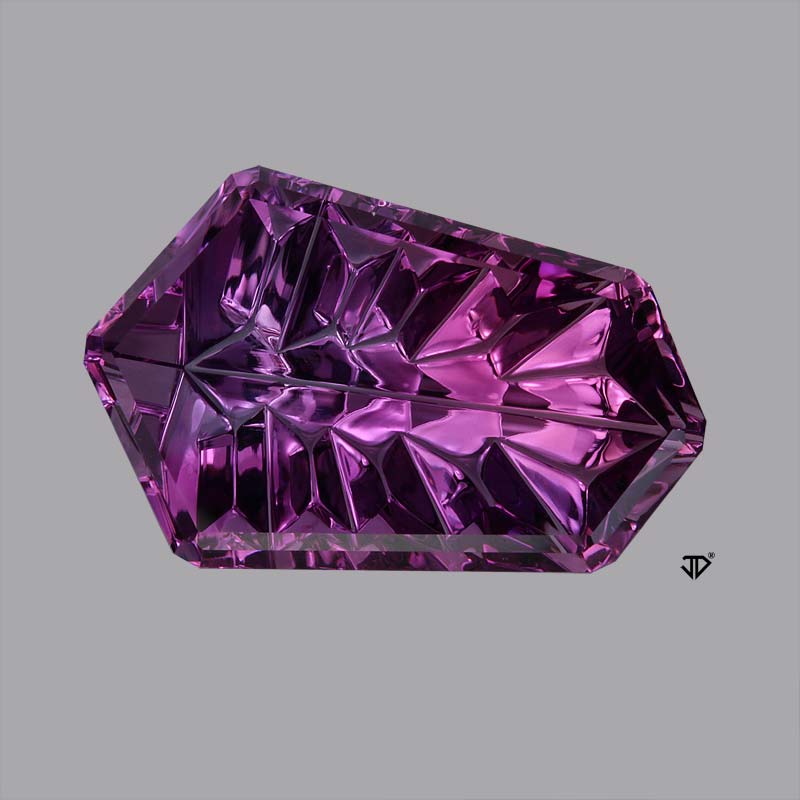 Amethyst gemstone