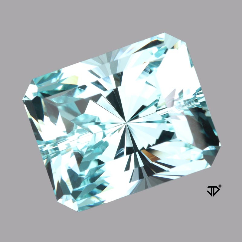 Aquamarine Regal Radiant™ Cut 61.01 carats | John Dyer Gems