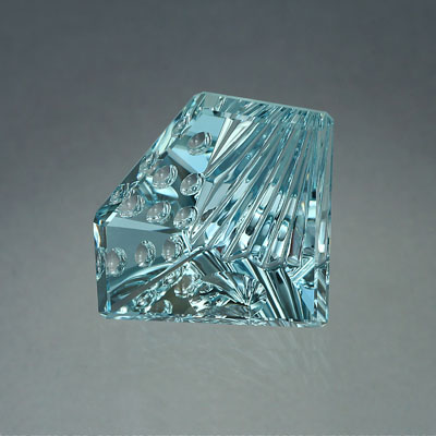  Aquamarine gemstone