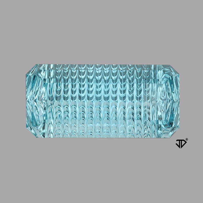 Deep Blue Aquamarine gemstone