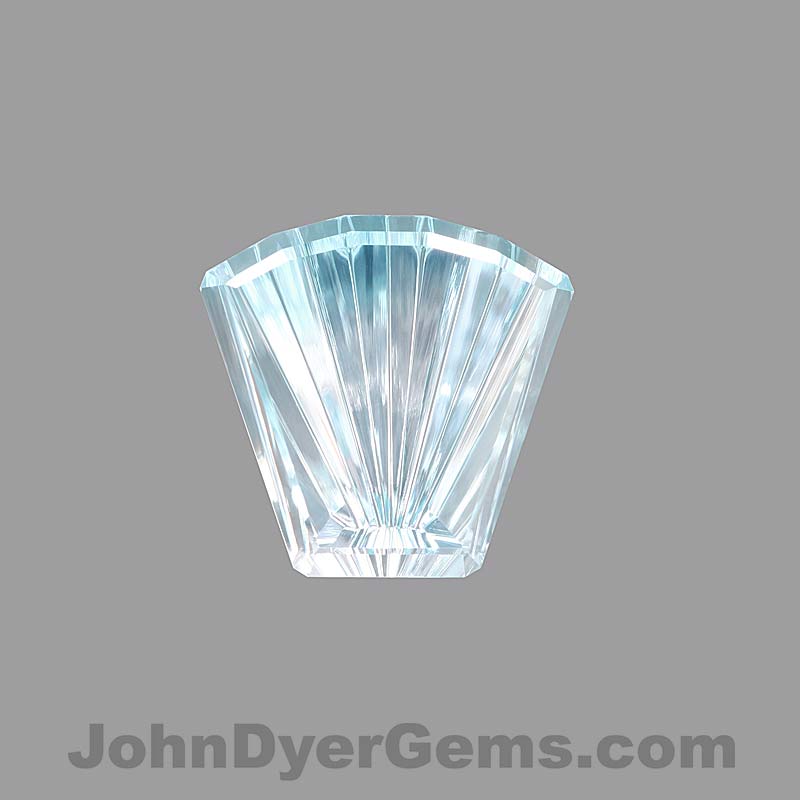 Bicolor Blue Zircon gemstone