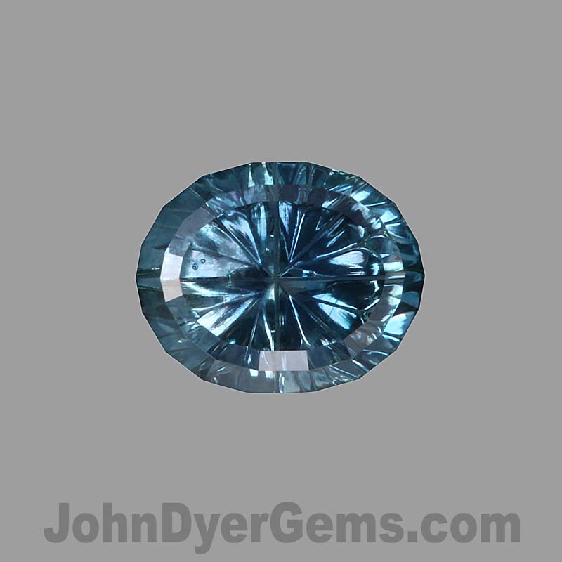 Blue Montana Sapphire gemstone
