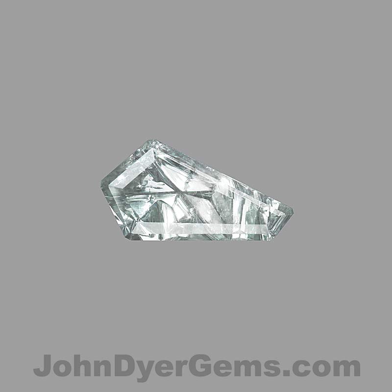 Light Green Montana Sapphire gemstone