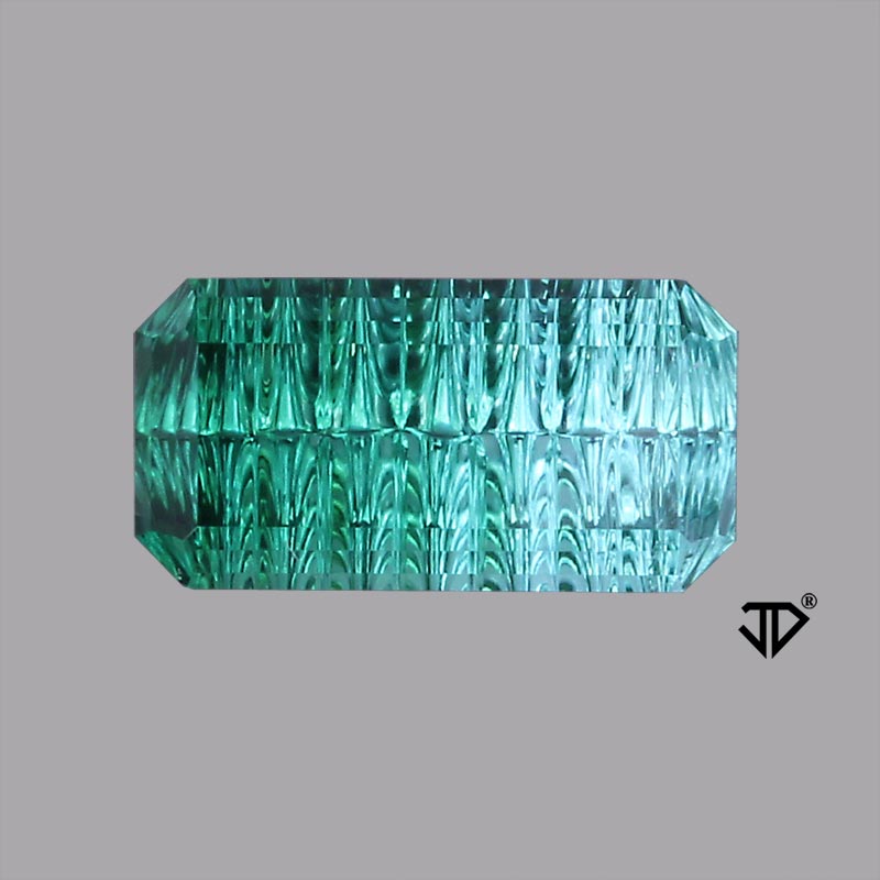 Bicolor Tourmaline gemstone