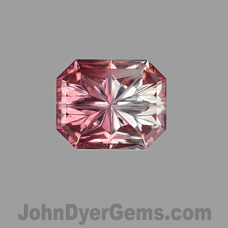 Bicolor Tourmaline gemstone