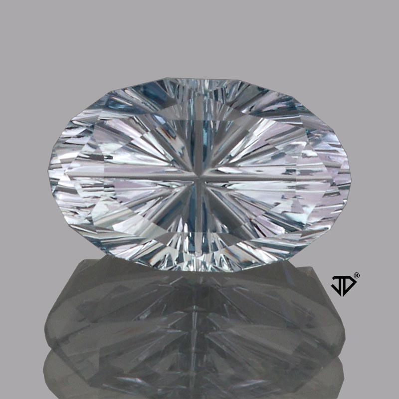 Blue/Gray Unheated Sapphire gemstone