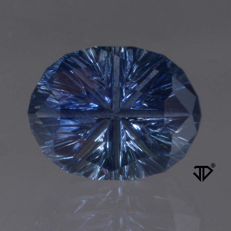 Blue Montana Sapphire gemstone