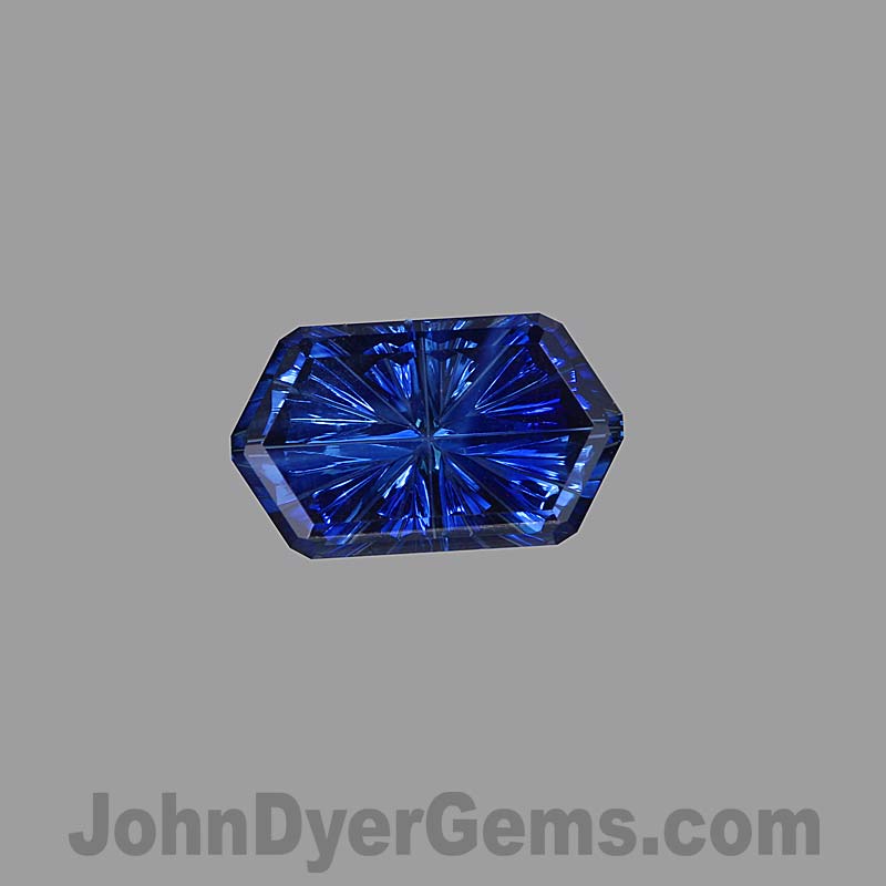 Blue Unheated Sapphire gemstone