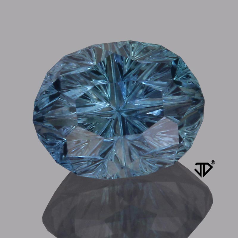 Blue Montana Sapphire gemstone